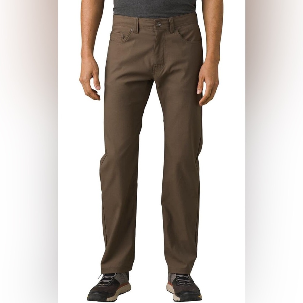 Prana Men’s Brion Slim Fit Brown Pants 34W x 34L. Great condition.